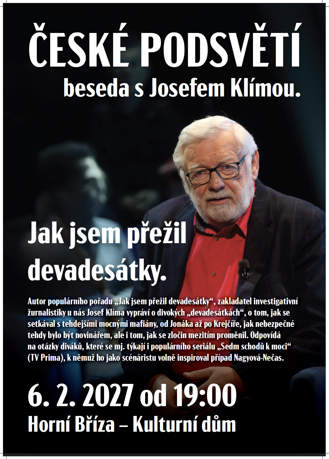 Plakát akce – 6.2.2027
